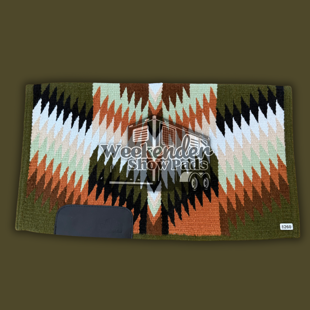 WESTERN SHOW RANCH PAD, COUVERTURE WESTERN SHOW, COUSSIN DE SPECTACLE FAIT MAIN
